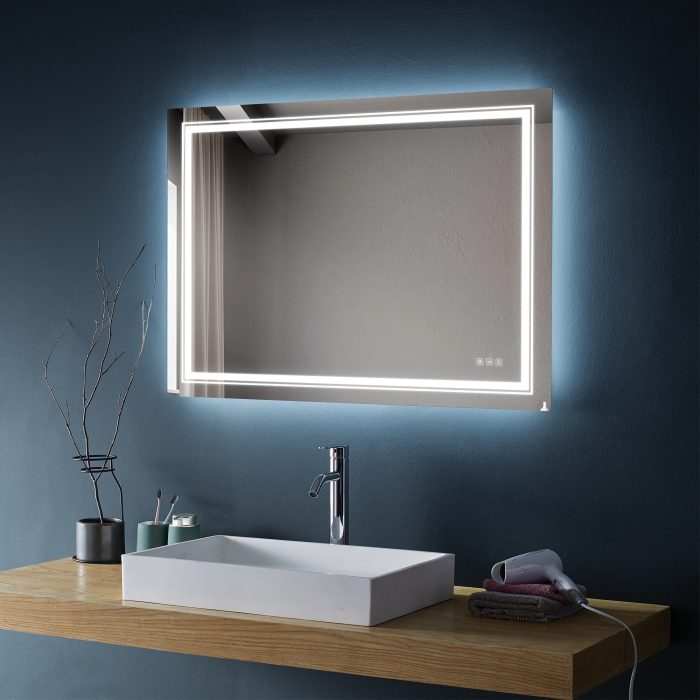 LED bathroom mirror