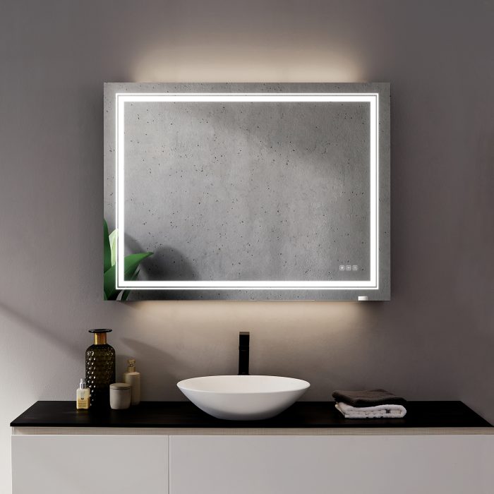 LED bathroom mirror