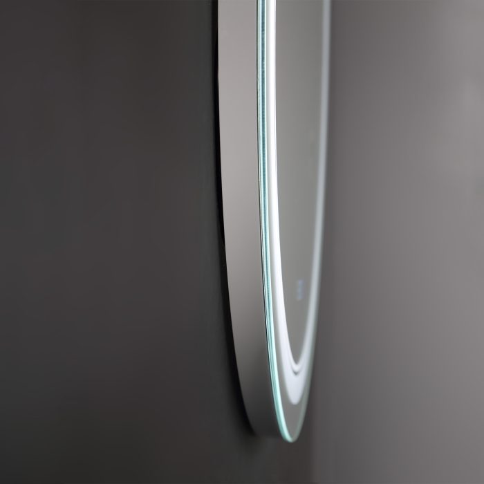 Round LED bathroom mirror