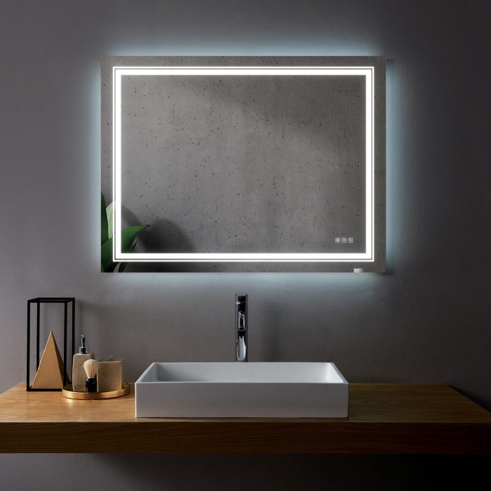 LED bathroom mirror