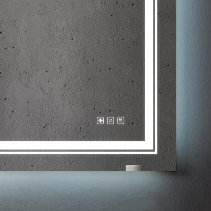 LED bathroom mirror