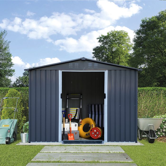 Outdoor Metal Tool Storage House